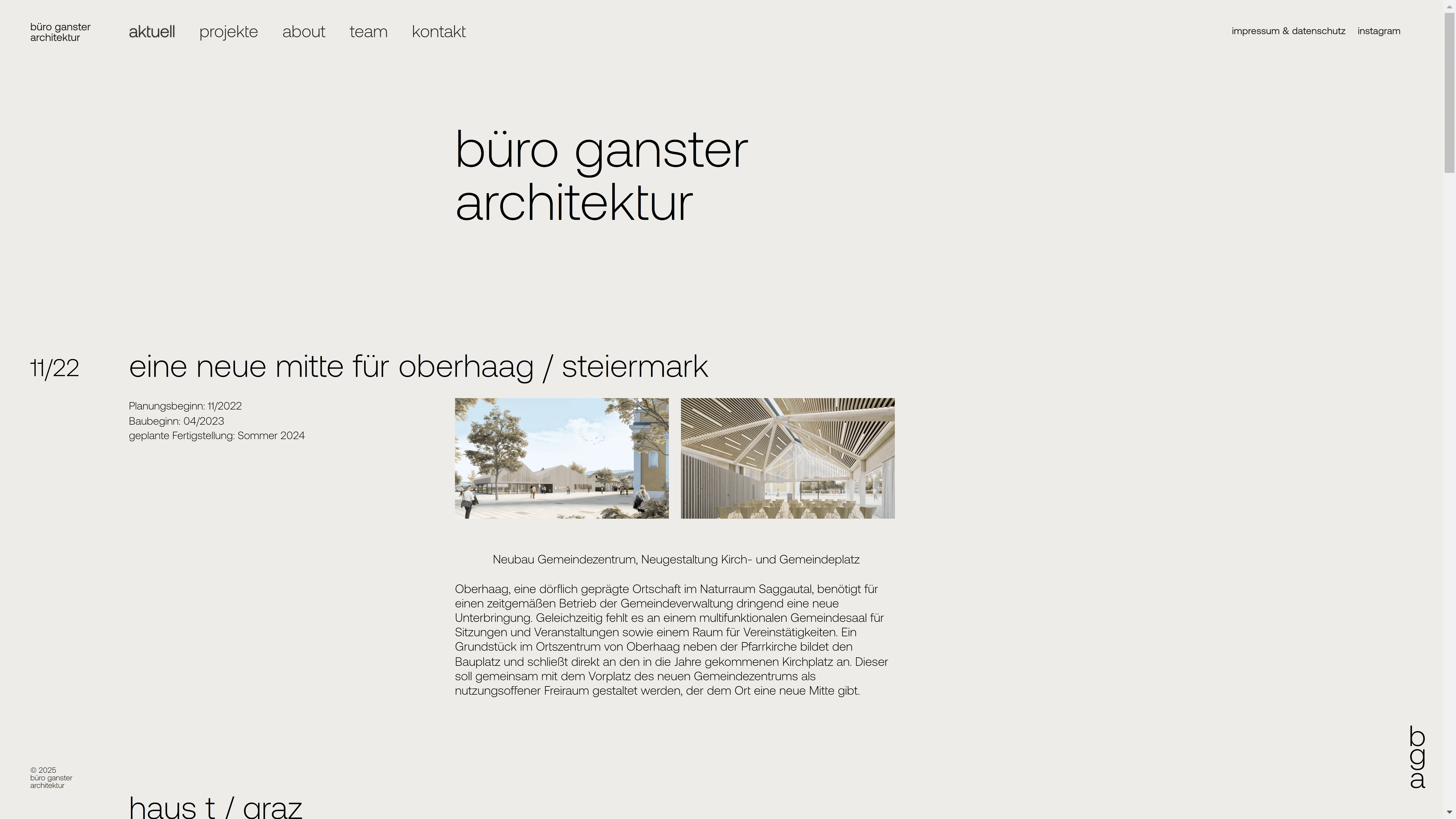 Ganster Architektur